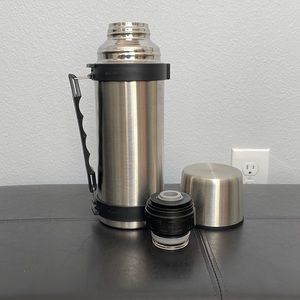 Brushed Stainless Style Thermos